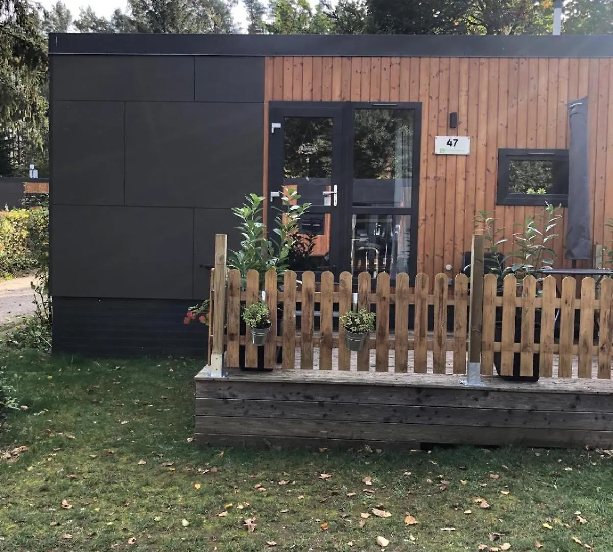 Tiny Haus Im Waldcamping Am Brombachsee Pleinfeld Сasa de vacaciones