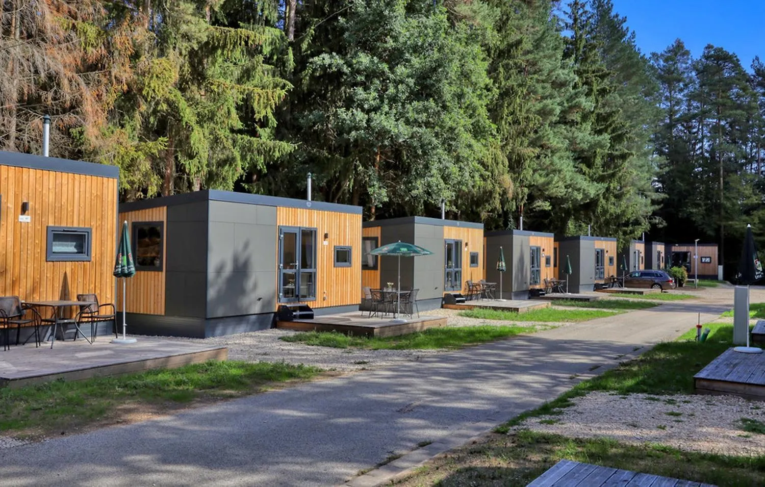 Сasa de vacaciones Tiny Haus Im Waldcamping Am Brombachsee Pleinfeld Alemania